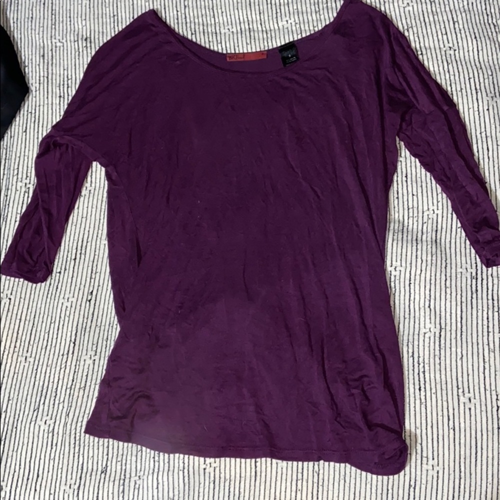 Buckle 3/4 length shirt